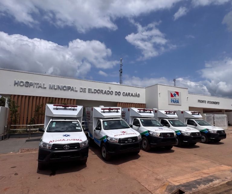 Município amplia frota da Saúde com cinco ambulâncias zero quilômetro